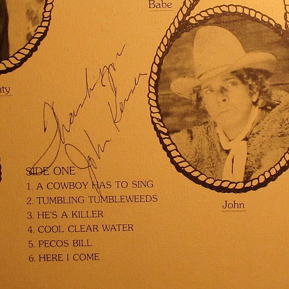 Vintage  Autographed Bar J Album Vol I - Picture 8 of 13